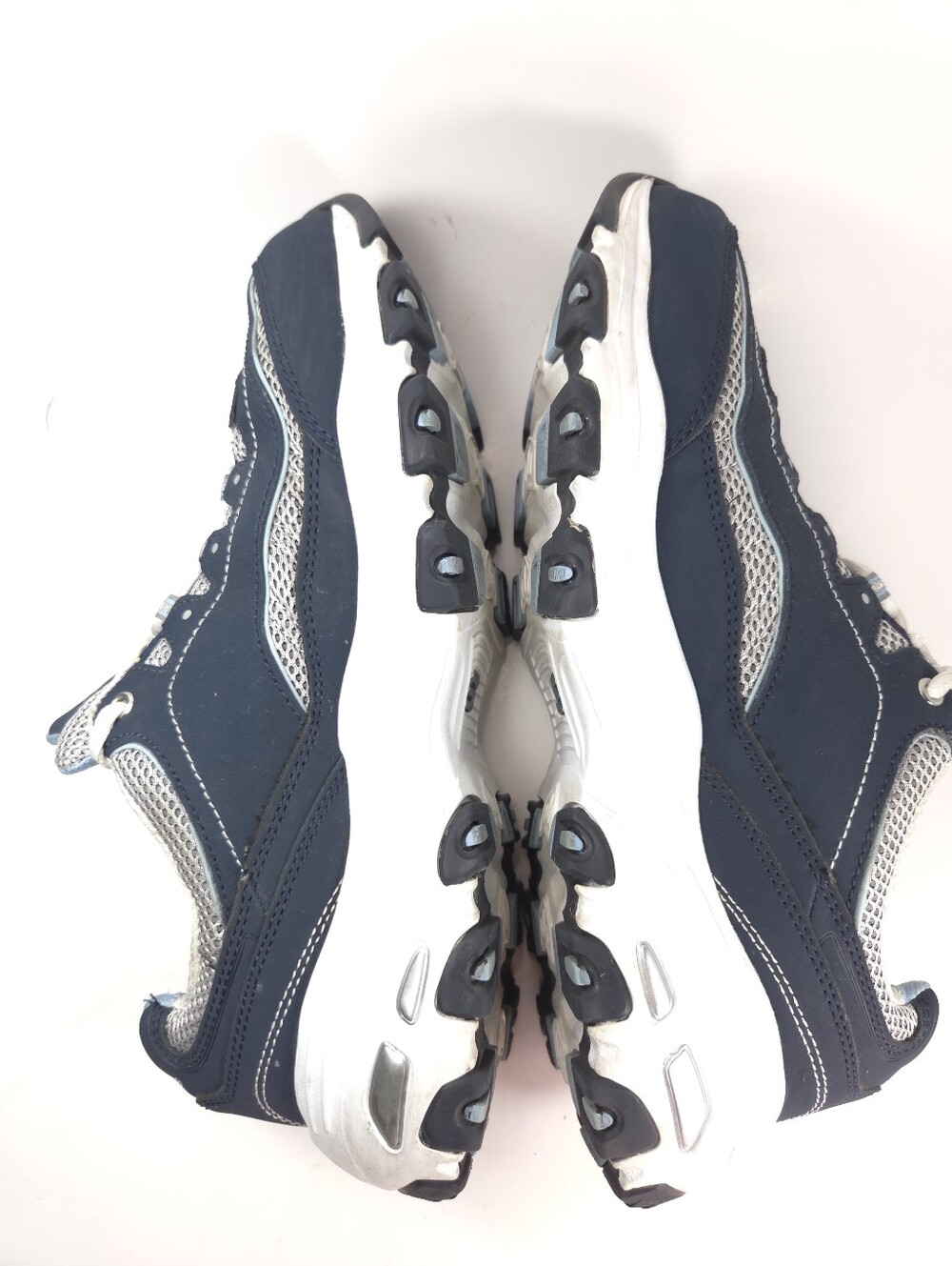 Skechers D’Lites Life Saver Navy & Light Blue Sneakers Sz 9.5 - Picture 10 of 16